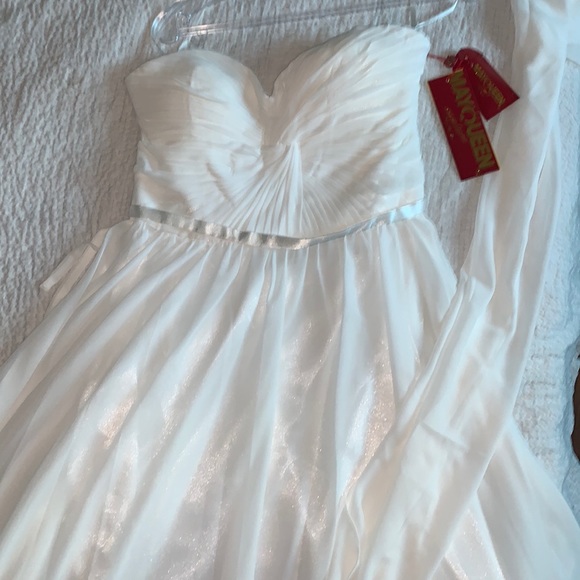 Ivory (white) Prom, Bridesmaid, wedding dress - Picture 2 of 7